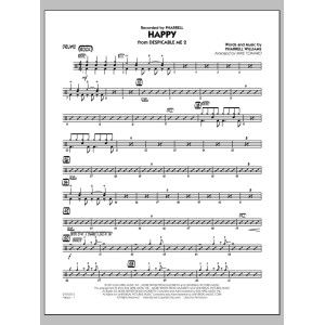 Happy (from Despicable Me 2) - Drums