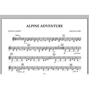 Alpine Adventure - Bb Bass Clarinet