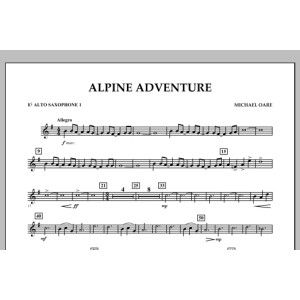 Alpine Adventure - Eb Alto Saxophone 1