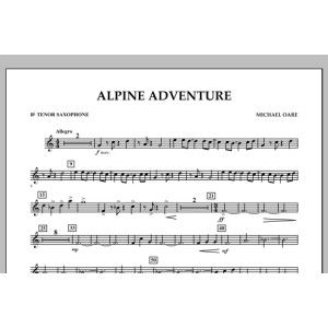 Alpine Adventure - Bb Tenor Saxophone