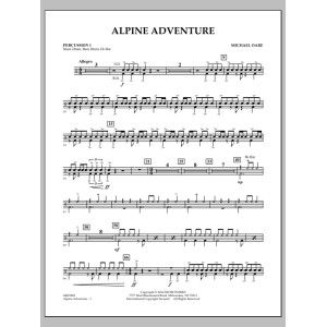Alpine Adventure - Percussion 1