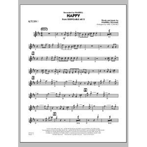 Happy (from Despicable Me 2) - Alto Sax 1