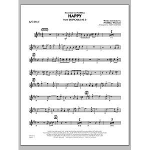Happy (from Despicable Me 2) - Alto Sax 2