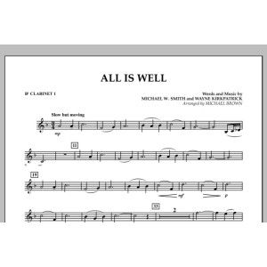 All Is Well - Bb Klarinette 1
