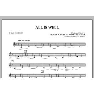 All Is Well - Bb Bass Clarinet