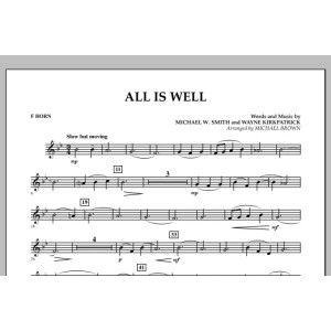 All Is Well - F Horn