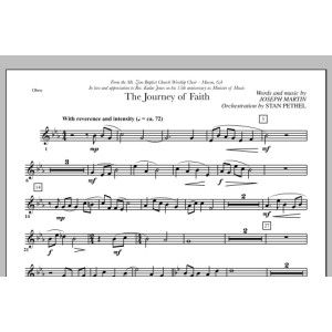 The Journey of Faith - Oboe