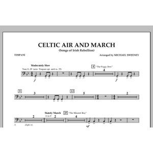 Celtic Air and March (Songs of Irish Rebellion) - Timpani