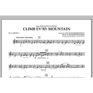 Climb Ev'ry Mountain (from The Sound of Music) - Bb Clarinet 2