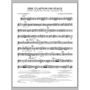 Eric Clapton on Stage - Eb Alto Saxophone 1