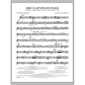 Eric Clapton on Stage - Eb Baritone Saxophone