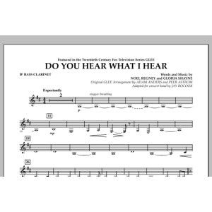 Do You Hear What I Hear? - Bb Bass Clarinet