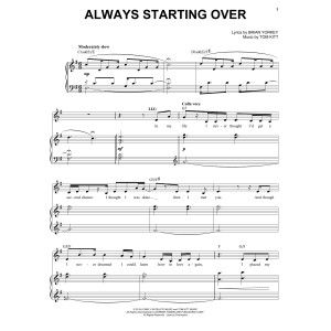 Always Starting Over (from If/Then: A New Musical)