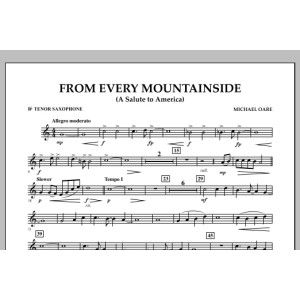 From Every Mountainside (A Salute to America) - Bb Tenor Saxophone