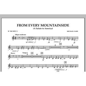From Every Mountainside (A Salute to America) - Bb Trumpet 2