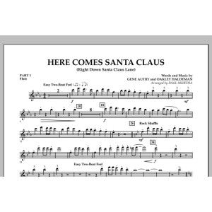 Here Comes Santa Claus (Right Down Santa Claus Lane) - Pt.1 - Flöte