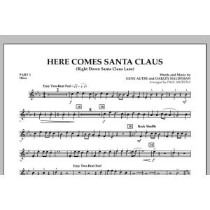 Here Comes Santa Claus (Right Down Santa Claus Lane) - Pt.1 - Oboe