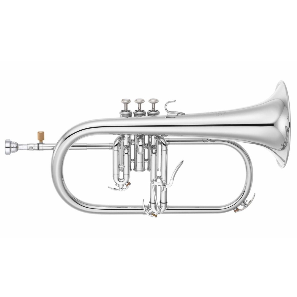 Yamaha YFH-8310Z Bugle Professionnel en Sib - Plaqué Argent