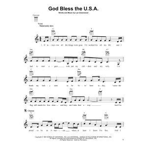 God Bless The U.S.A.