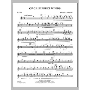 Of Gale Force Winds - Flute 1