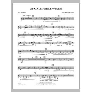 Of Gale Force Winds - Bb-Klarinette 2