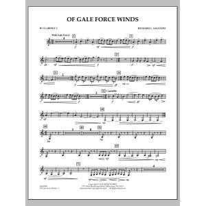 Of Gale Force Winds - Bb Klarinette 3