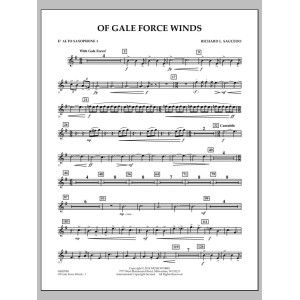 Of Gale Force Winds - Es-Altsaxophon 1