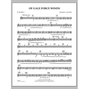 Of Gale Force Winds - Bb Trumpet 3