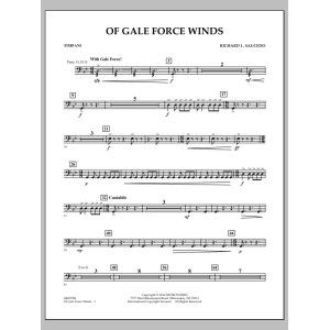Of Gale Force Winds - Timpani