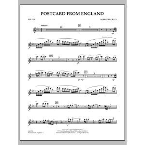 Postcard from England - Flute 1