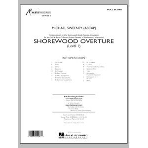 Shorewood Overture (for Multi-level Combined Bands) - Full Score (Level 1)