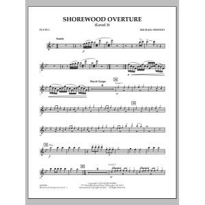 Shorewood Overture (for Multi-level Combined Bands) - Flute 2 (Level 3)