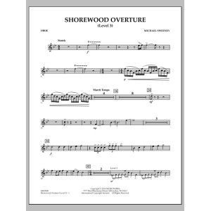 Shorewood Overture (for Multi-level Combined Bands) - Oboe (Level 3)