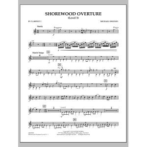 Shorewood Overture (for Multi-level Combined Bands) - Bb Clarinet 2 (Level 3)