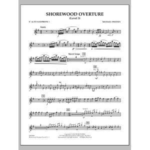 Shorewood Overture (for Multi-level Combined Bands) - Eb Alto Saxophone 1 (Level 3)