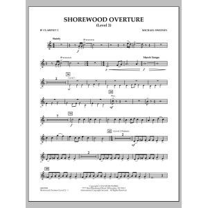 Shorewood Overture (for Multi-level Combined Bands) - Bb Clarinet 2 (Level 2)