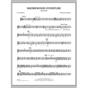 Shorewood Overture (for Multi-level Combined Bands) - Bb Clarinet 3 (Level 2)