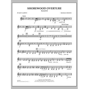 Shorewood Overture (for Multi-level Combined Bands) - Bb Bass Clarinet (Level 2)