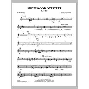 Shorewood Overture (for Multi-level Combined Bands) - Bb Trumpet 1 (Level 2)