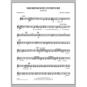 Shorewood Overture (for Multi-level Combined Bands) - Baritone T.C. (Level 2)