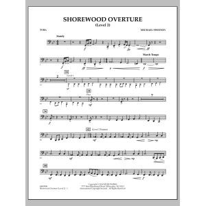 Shorewood Overture (for Multi-level Combined Bands) - Tuba (Level 2)