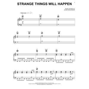 Strange Things Will Happen