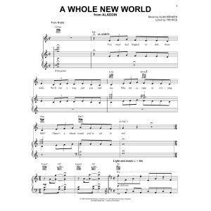 A Whole New World (from Aladdin: The Broadway Musical)