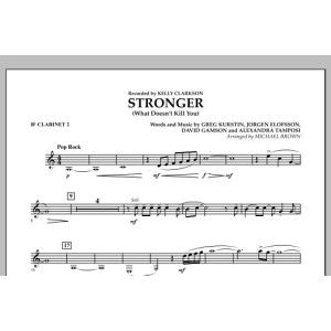 Stronger (What Doesn't Kill You) - Bb Clarinet 2