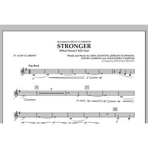 Stronger (What Doesn't Kill You) - Eb Alto Clarinet