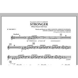 Stronger (What Doesn't Kill You) - Bb Trumpet 1