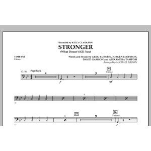 Stronger (What Doesn't Kill You) - Timpani