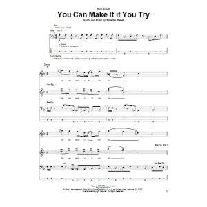 You Can Make It If You Try