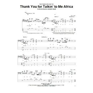 Thank You For Talkin' To Me Africa