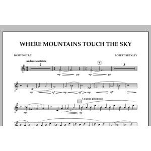 Where Mountains Touch the Sky - Baritone T.C.